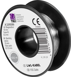 Kabel POF TRU COMPONENTS TC-9560344, 0.50 mm, 100 m