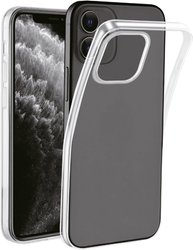 Vivanco Super Slim Futerał backcase Apple iPhone 12 mini przeźroczysty Ładowarka indukcyjna, Bryzgoszczelny, Pyłoszczelna, Odporny na wstrząsy, Wodoodporny