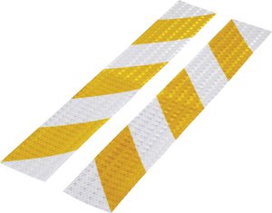 Taśma do oznaczeń TOOLCRAFT RTS 1564044 RTS60/400-YL (D x S) 40 cm x 60 mm 40 cm 1 zest.