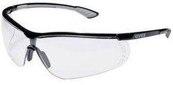 uvex sportstyle 9193080 Okulary ochronne z ochroną UV szary, czarny EN 166, EN 170 DIN 166, DIN 170