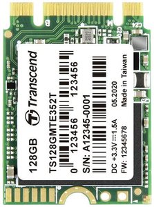 Dysk wewnętrzny SSD M.2 PCIe NVMe 2230 128 GB Transcend MTE352T PCIe NVMe 3.0 x2 Przemysłowy