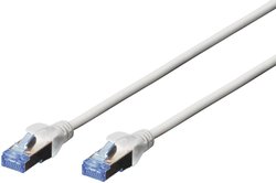 Kabel krosowy DIGITUS Professional CAT 5e SF-UTP, AWG 26/7, skrętka, 7 m długości, szary Kabel LAN Digitus DK-1531-070, 1 szt., RJ45, CAT 5e, SF/UTP, 7.00 m, szary