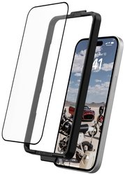 Osłona ekranu Urban Armor Gear Screen Shield PLUS Osłona ekranu ze szkła hartowanego do Apple iPhone 15 Szkło ochronne na wyświetlacz iPhone 15 Urban Armor Gear 1 szt.