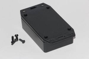 Obudowa uniwersalna Hammond Electronics, ABS, czarny, (D x S x W) 85 x 56 x 25 mm, 1 szt.