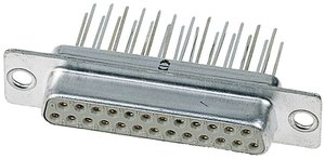 Złącze D-Sub Harting 09670374755 09 67 037 4755, rzędy: 2, styki: 37, 1 szt.