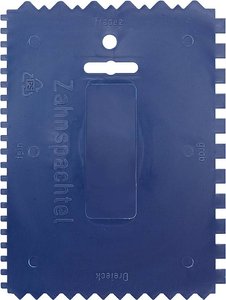 Szpachelka ząbkowana kwb 032900 (D x S) 180 mm x 140 mm