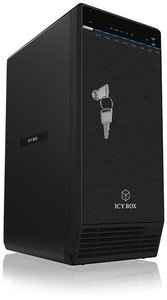 ICY BOX IB-3780-C31 8-kierunkowa obudowa dla napędów SATA 8x 2,5 ''/ 3,5'' USB 3.1 Type-C ™ Obudowa dysków SATA RaidSonic 60430 2.5 cal, 3.5 cal USB-C® USB 3.2 (Gen 2)