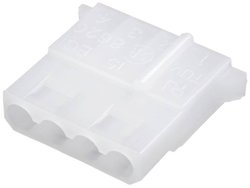 Obudowa złącza pin żeńskiego na kabel econ connect FS05G FS05G, wire-to-board, piny: 4, 5 A, 1 szt.