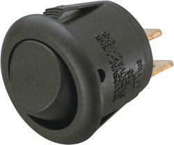 Przełącznik TRU COMPONENTS 1588037, 250 V/AC, 6 A, 1 x wył/wł, zatrzask, 1 szt.