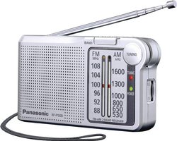 Radio kieszonkowe Panasonic RF-P150DEG UKW  srebrny