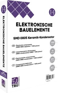Zestaw kondenstaorów ceramicznych TRU COMPONENTS T1806P023 T1806P023 50 V 1000 Teile