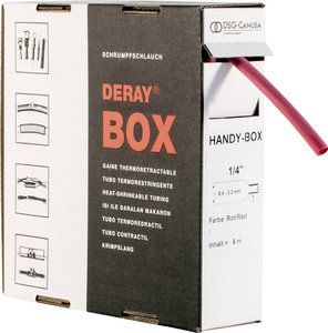 Rurka termokurczliwa bez kleju DSG Canusa DERAY-Box 8610032302, 2:1, od 3.20 mm do 1.60 mm, 10 m