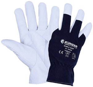 Kunzer 9NG10 Bawełna, Skóra kozia Rękawice montażowe Rozmiar rękawic: 10, XL EN 388:2016, EN 420-2003, EN 388-2003 1 par(a)