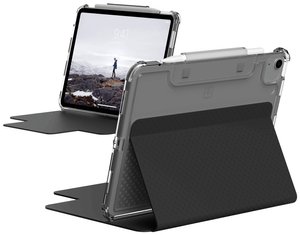 U by UAG (U) Lucent Rugged odporny na wstrząsy pokrowiec folio do Apple iPad Air 10.9 (2022 i 2020) i iPad Pro 11 (2021 - 2018) Etui na tablet Urban Armor Gear Lucent  czarny
