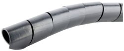 Taśma spiralna do wiązek o średnicy 4,0 - 50,0 mm, czarna, 10m Wąż spiralny WKK GST 4, czarny, 10 m