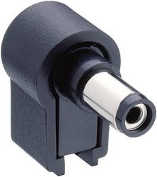 Wtyk zasilający niskonapięciowy Lumberg NES/J 21 W, O 0.5 mm/5.5 mm, 0.5 A, 12 V, kątowy