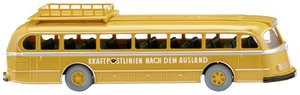 Model autobusu Wiking 070002 H0 Mercedes Benz Pullman MB O 6600 H Kraftpost