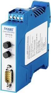 CAN FO Repeater Ixxat 1.01.0068.46010, CAN Bus, D-SUB9, światłowód, F-ST, 12 V/DC, 24 V/DC