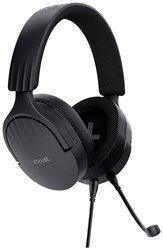 Wieloplatformowy gamingowy zestaw słuchawkowy GXT 489 Fayzo — czarny Zestaw słuchawkowy Over Ear Trust GXT 489 Fayzo 24898 Stereo czarny