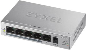 ZyXEL GS1005HP-EU0101F Switch sieciowy  5 Portów 2000 MBit/s funkcja PoE