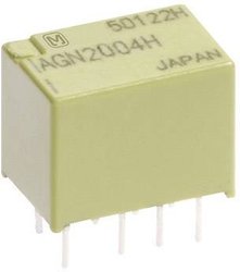 Przekaźnik sygnałowy Panasonic AGN2104H bistabilny 4.5 V/DC 2 x zestyk przełączny