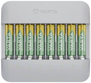 Ładowarka VARTA Eco Multi Recycled 8x AA 2100 mAh, pudełko Ładowarka do akumulatorów Varta Eco Charger Multi NiMH