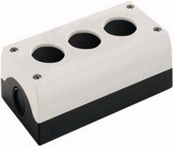 Obudowa 3 miejsca montażowe, do montażu na ziemi (Ø x W) 22 mm x 80 mm  antracytowy Eaton M22-I3 1 szt.