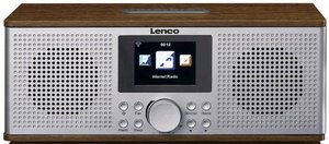 Radio internetowe Lenco DIR-170 DAB+, UKW, Internet  orzech włoski