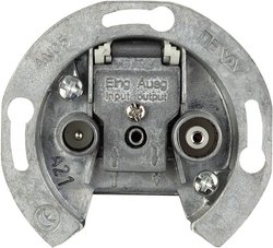 Gniazdo antenowe, tłumienie 10 dB, 4 - 862 MHz