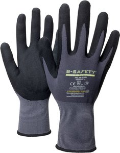 B-SAFETY ClassicLine Nitril HS-101004-11 Nitryl Rękawice robocze Rozmiar rękawic: 11 EN 388   CAT II 1 szt.