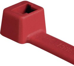 Opaska kablowa HellermannTyton T50R-PA66-RD 111-04804, 200 mm, poliamid, 100 szt.