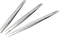 3-częściowy zestaw pęset Vigor Pęseta Vigor V1438, 3 elem.