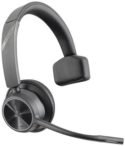 Zestaw słuchawkowy Bluetooth Plantronics Voyager 4310 USB-A/-C — z certyfikatem Microsoft Teams Zestaw słuchawkowy On Ear POLY Voyager 4310 UC - MS Teams 220901-01 Mono czarny