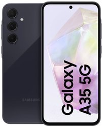 Samsung Galaxy A35 5G Smartfon 5G 16.8 cm (6.6 cal) navy Android™ 14 Gniazdo hybrydowe