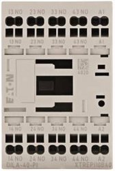 Stycznik pomocniczy Eaton Hilfsschütz DILA-40(24VDC)-PI 199208, 4 A, 1 szt.