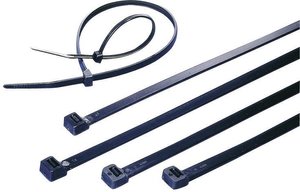 Zestaw opasek kablowych TRU COMPONENTS TC-9379636, 240 mm, poliamid 6.6, 100 szt.