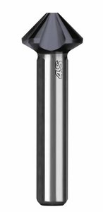 Pogłębiacz stożkowy i gratujący ULTIMATECUT 4S HSS RUnaTEC DIN 355 90° Ø 12,4 mm Pogłębiacz stożkowy RUKO ULTIMATECUT 4S 102876P  1 szt.