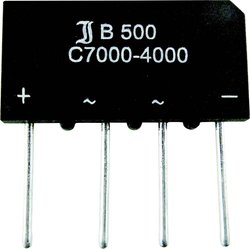 Prostownik mostkowy TRU COMPONENTS TC-B80C5000A, 160 V, 5 A