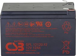 Akumulator ołowiowy CSB Battery GPL 12120 GPL12120F2, AGM, 12 V, 12 Ah