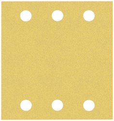 Papier ścierny EXPERT C470 z 6 otworami do szlifierki oscylacyjnej, 115 x 107 mm, G 120, 10 sztuk. Papier ścierny do szlifierki Bosch Accessories EXPERT C470 2608900893 115 mm 10 szt.