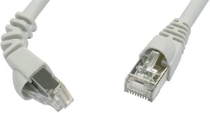 Kabel LAN Telegärtner L00001A0155, 1 szt., RJ45, CAT 6a, S/FTP, 2.00 m, szary
