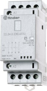 Stycznik Finder 22.34.0.230.4620 22.34.0.230.4620, 230 V/DC, 230 V/AC, 25 A, 1 szt.