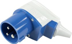 Złącze męskie kątowe CEE AS Schwabe 61481 16 A 230 V