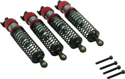 Aluminiowe amortyzatory olejowe Big Bore z śrubą skrzydełkową Amortyzator olejowy Reely RE-7409247