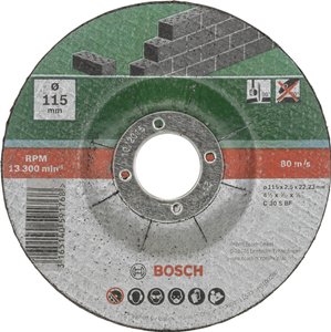 Tarcza tnąca wygięta Bosch Accessories C 30 S BF 2609256334 115 mm 5 szt.