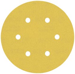Papier ścierny EXPERT C470 z 6 otworami do szlifierek mimośrodowych, 150 mm, G 240, 5 części. Papier ścierny ekscentryczny Bosch Accessories EXPERT C470 2608900819  5 szt.