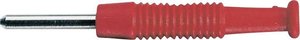 Wtyk miniaturowy SKS Hirschmann MST 3, O 2 mm, 6 A, czerwony