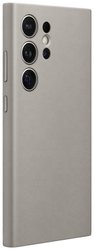 Etui ze sztucznej skóry Samsung by Hochuen do Galaxy S24 Ultra, kolor taupe Samsung by Hochuen Futerał backcase Samsung Galaxy S24 Ultra ciemnoszary