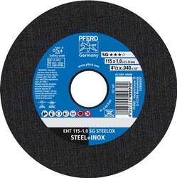 Tarcza tnąca prosta PFERD SG STEELOX 61340412 115 mm 25 szt.