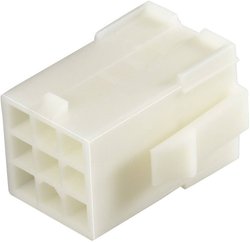 Obudowa wtyku TE Connectivity Universal Mate-N-Lok 172161-1, 9.5 A, RM 4.14 mm, 3x3-pin